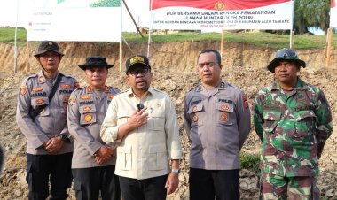 Kepala Staf Kepresidenan RI Berikan Apresiasi kepada Polri atas Pembangunan Hunian Tetap di Aceh Tamiang